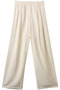 SHEER STRAIGHT PANTS/パンツ クラネ/CLANE IVORY