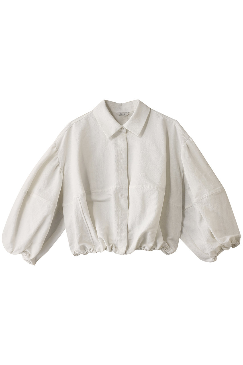 【税込?送料無料】 CLANE(クラネ)｜DAD SHORT BALLOON BLOUSON/ブルゾン/IVORY の ジャケット・アウター
