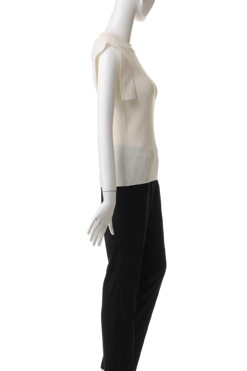 ENFOLD - clane クラネ　サマーニット　トップス　ワンピース セール】RANDOM STRIPE KNIT ONE PIECE（ワンピース）｜CLANE