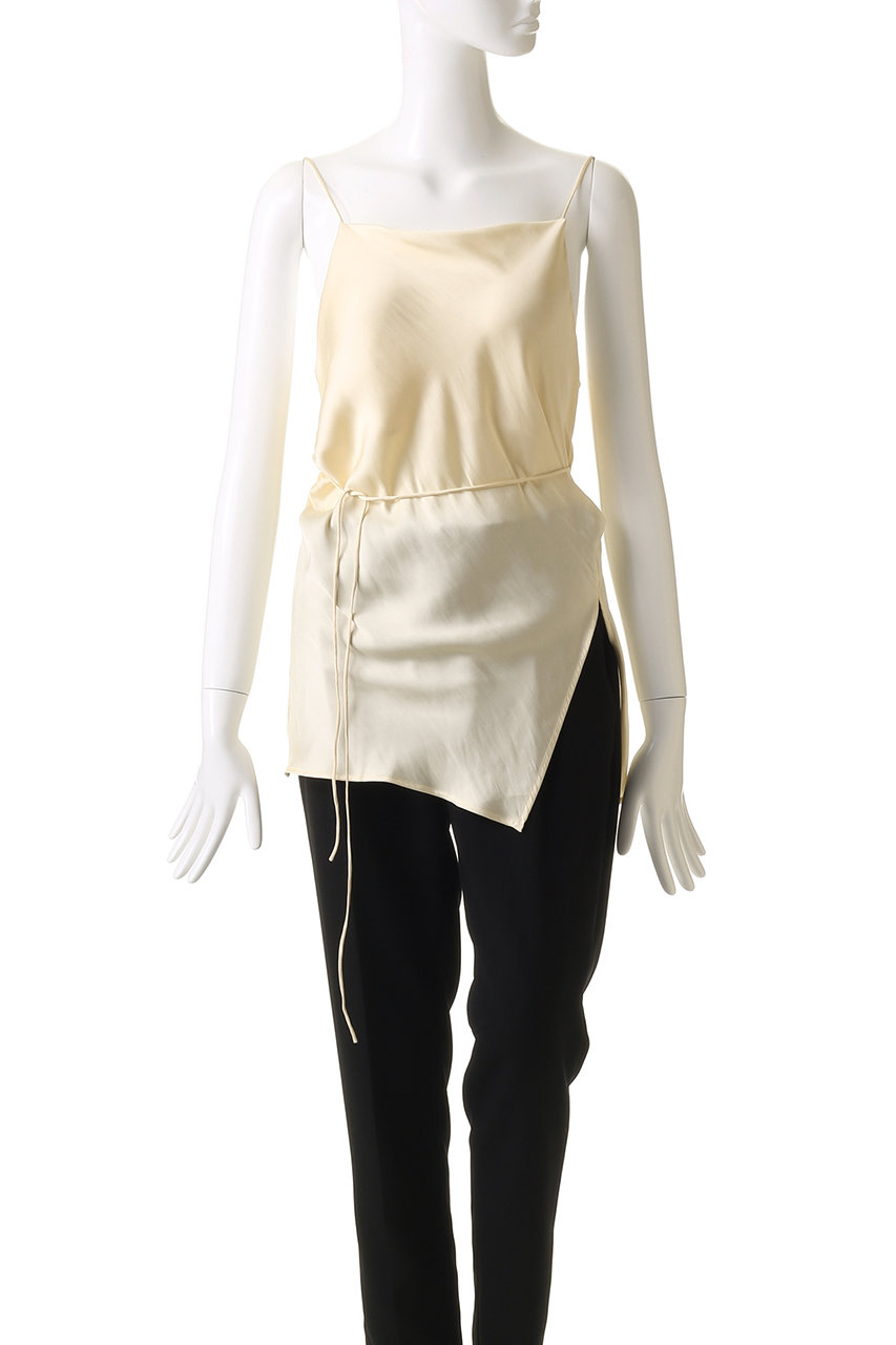 新品　CLANE DRAPE SATIN CAMISOLE TOPS DRAPE SATIN CAMISOLE TOPS｜TOPS(トップス)｜CLANE OFFICIAL
