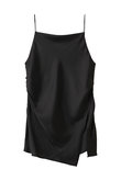 DRAPE SATIN CAMISOLE TOPS/キャミソール