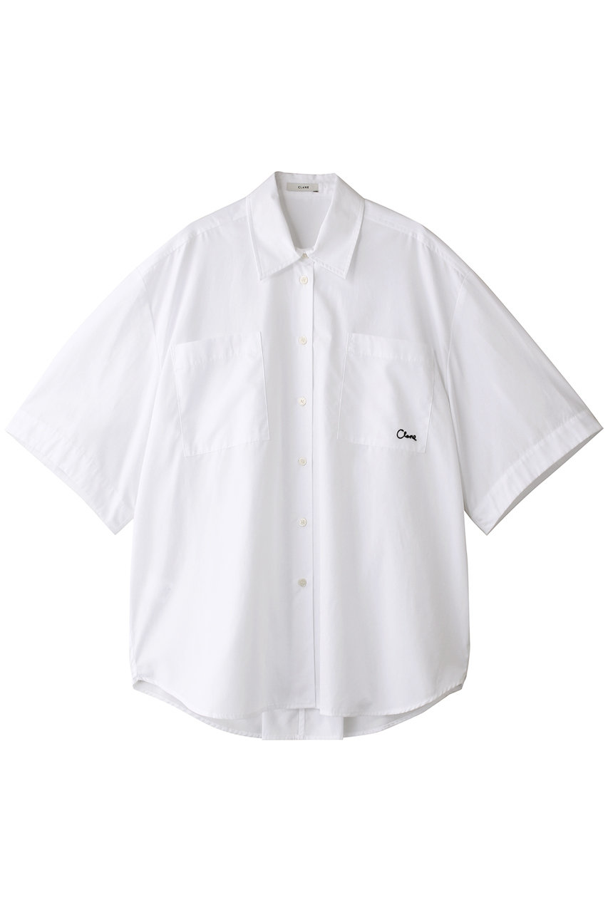 新品未使用】CLANE クラネ ボウタイシャツ 前後2way ホワイト 白
