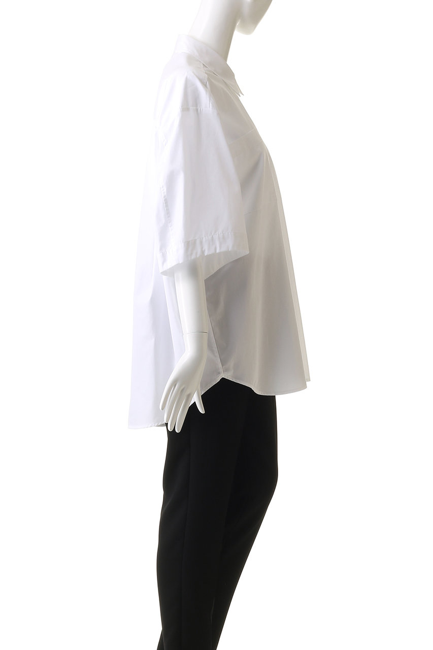 CLANE(クラネ)｜HALF SLEEVE HUGE SHIRTS/シャツ/WHITE の通販