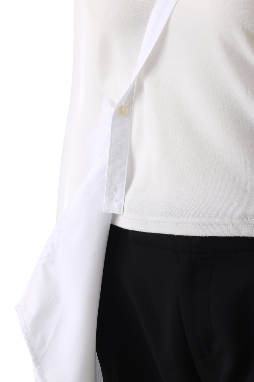 CLANE(クラネ)｜HALF SLEEVE HUGE SHIRTS/シャツ/WHITE の通販