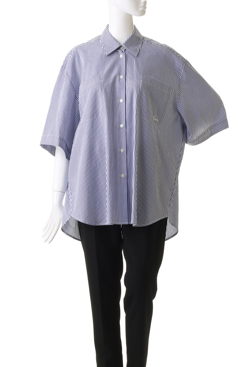 CLANE(クラネ)｜HALF SLEEVE HUGE SHIRTS/シャツ/STRIPE の通販