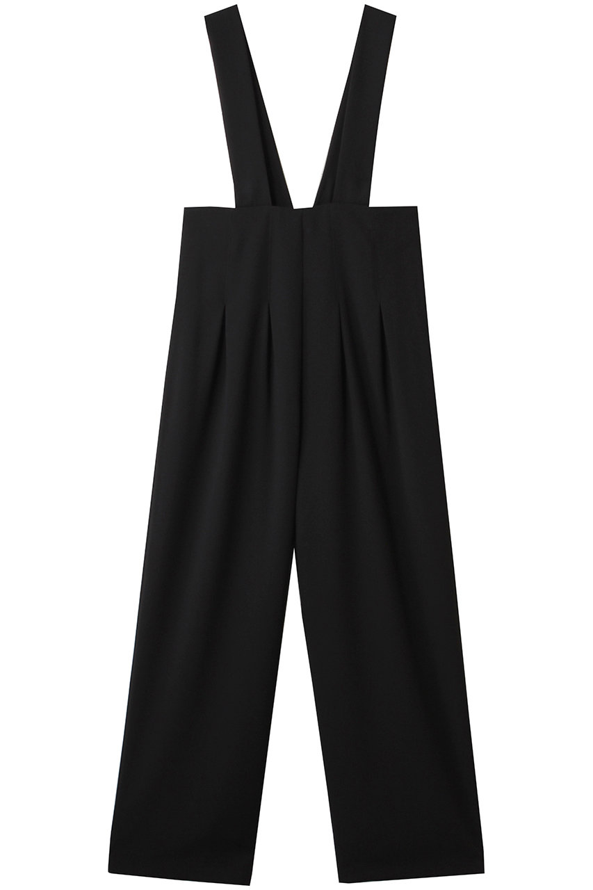 CLANE HIGH WAIST SUSPENDER PANTS/パンツ (BLACK, 1) クラネ ELLE SHOP CLANE HIGH WAIST SUSPENDER PANTS/パンツ (BLACK, 1) クラネ ELLE SHOP