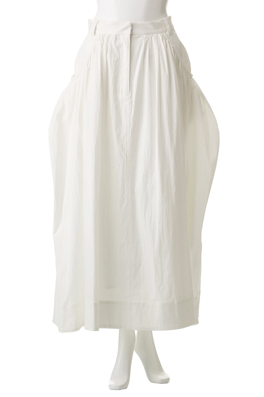 CLANE(クラネ)｜VOLUME DOME SKIRT/スカート/WHITE の通販