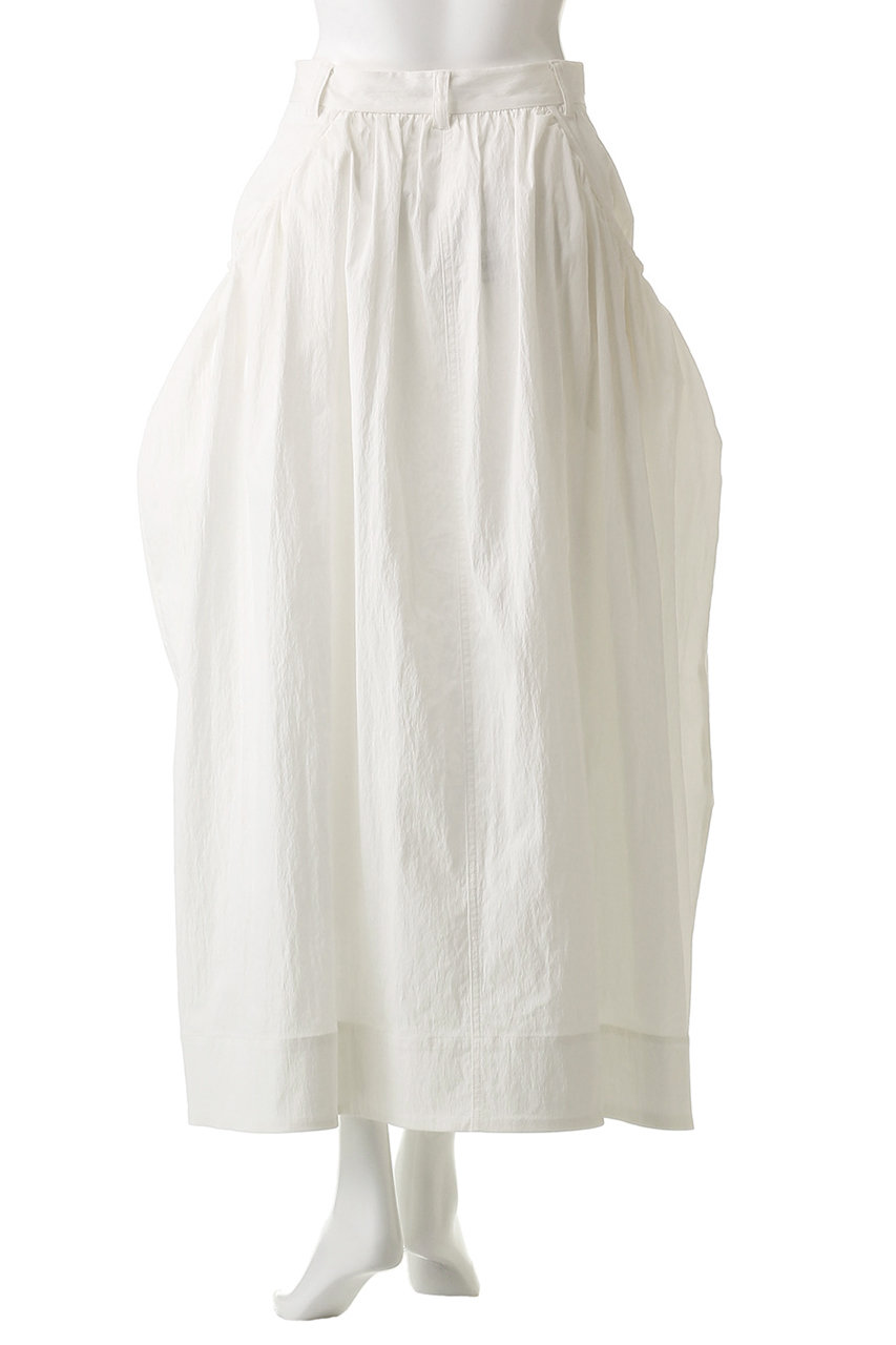 CLANE(クラネ)｜VOLUME DOME SKIRT/スカート/WHITE の通販