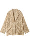 FLOWER SHEER JACQUARD JACKET/ジャケット クラネ/CLANE BEIGE
