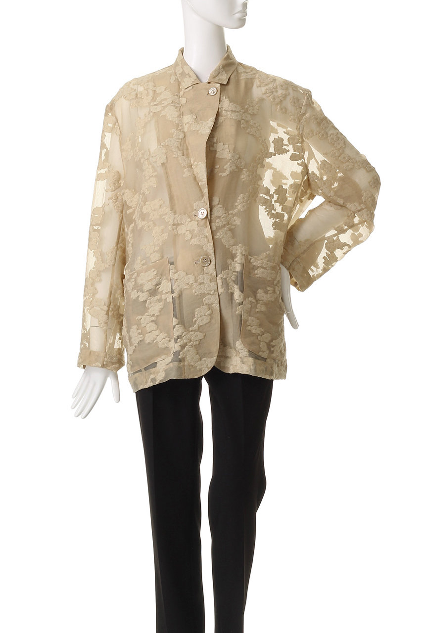 ジャケット・アウター CLANE FLOWER SHEER JACQUARD JACKET FLOWER SHEER JACQUARD JACKET｜OUTER(アウター)｜CLANE
