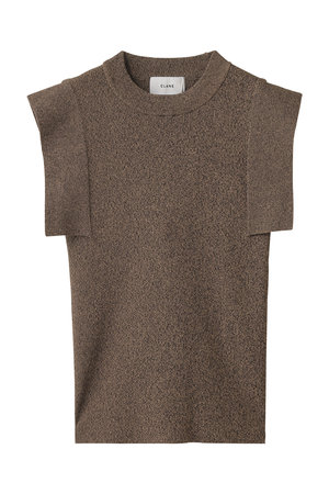 SQUARE SLEEVE KNIT TOPS/ニット