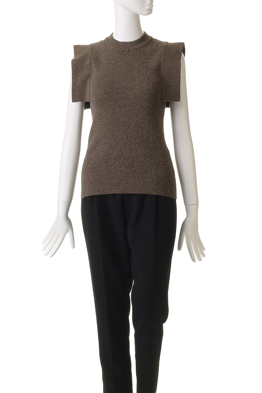 CLANE(クラネ)｜SQUARE SLEEVE KNIT TOPS/ニット/MIX の通販