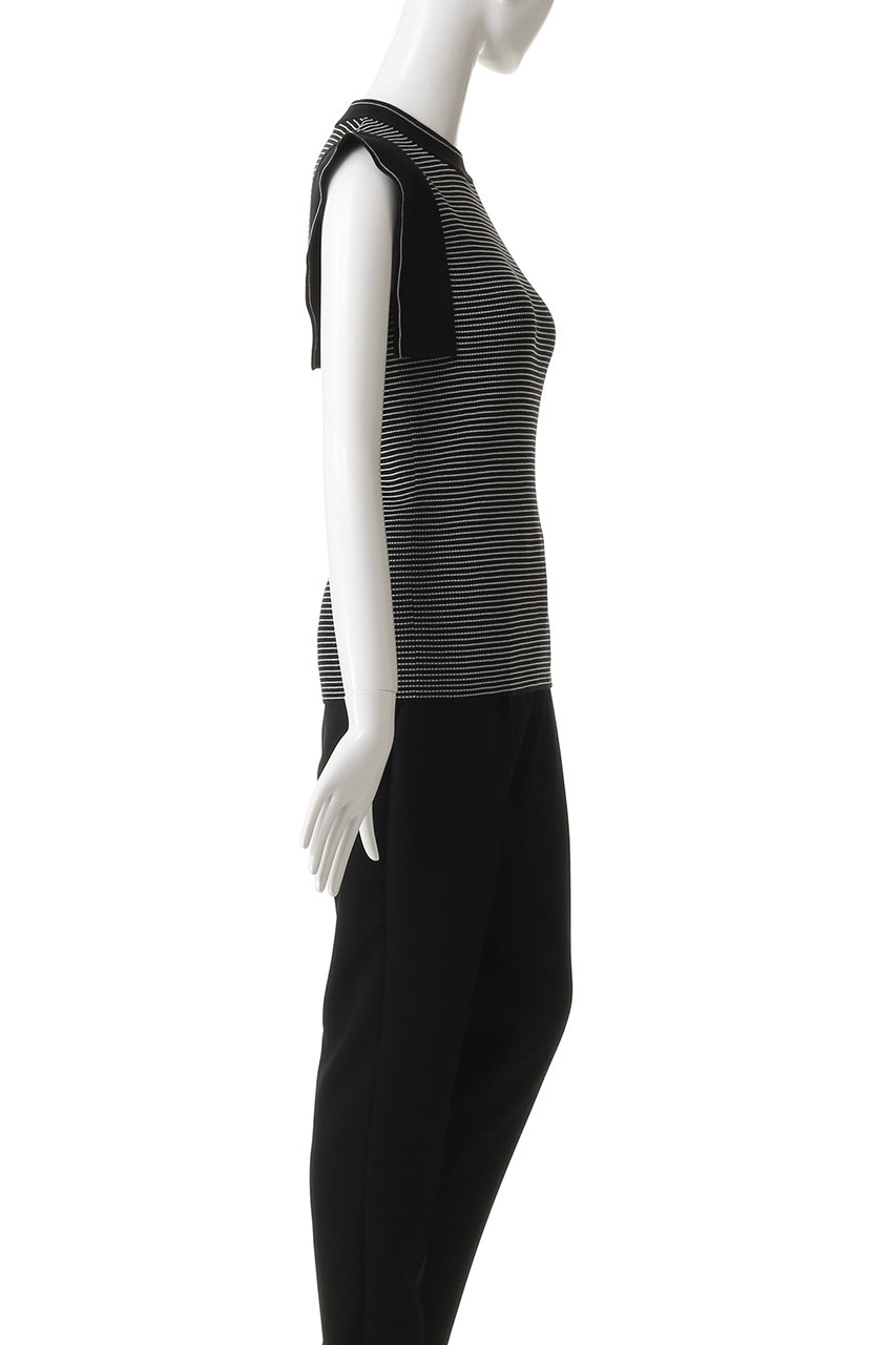 CLANE(クラネ)｜SQUARE SLEEVE KNIT TOPS/ニット/BORDER の通販