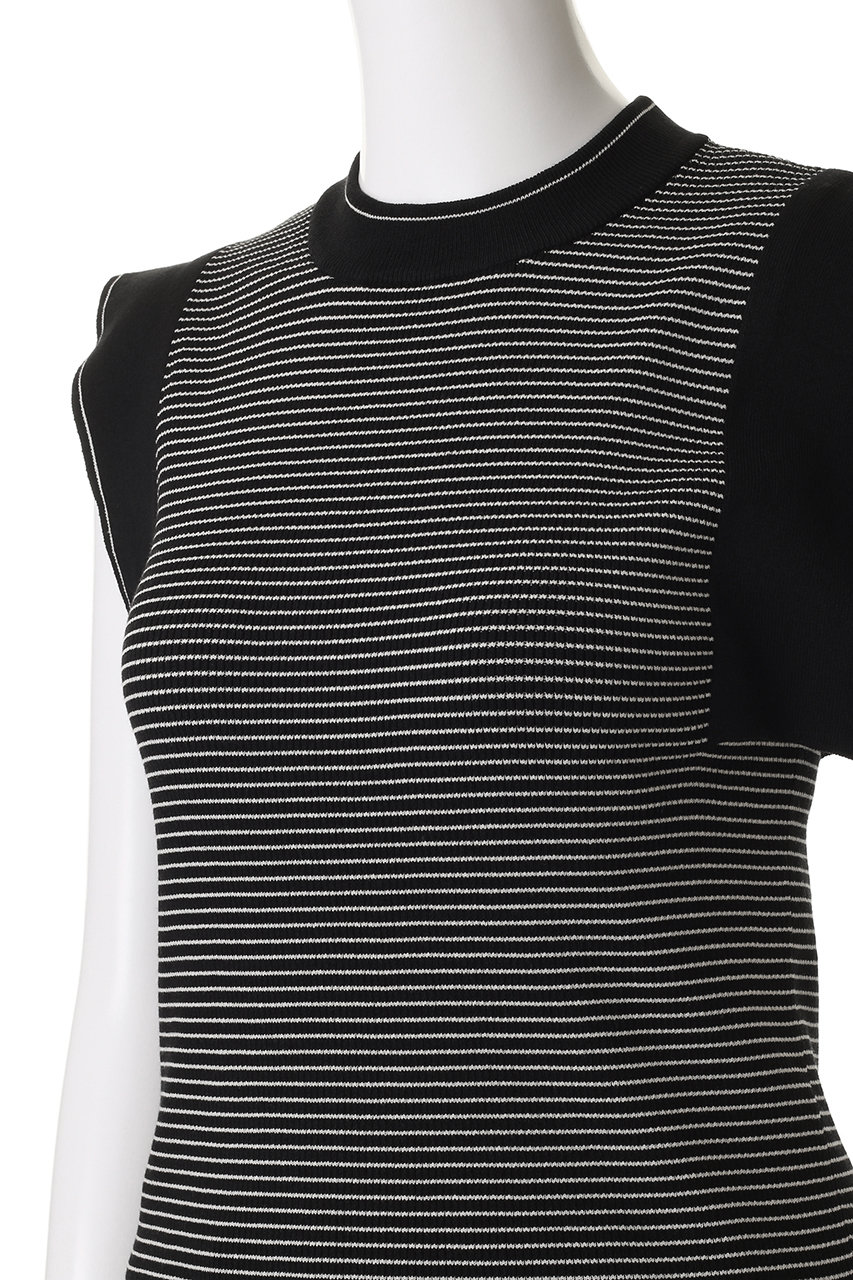 CLANE SQUARE SLEEVE KNIT ブラック1 SQUARE SLEEVE KNIT TOPS | ALL ITEM | ROOM903 online