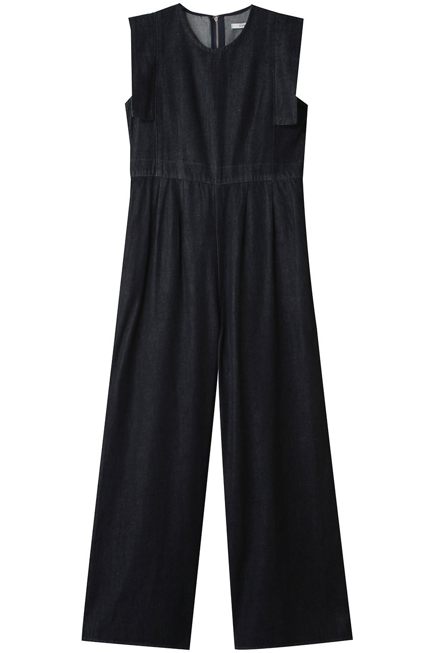 CLANE SQUARE SLEEVE DENIM ALL IN ONE/ワンピース (INDIGO, 2) クラネ ELLE SHOP CLANE SQUARE SLEEVE DENIM ALL IN ONE/ワンピース (INDIGO, 2) クラネ ELLE SHOP