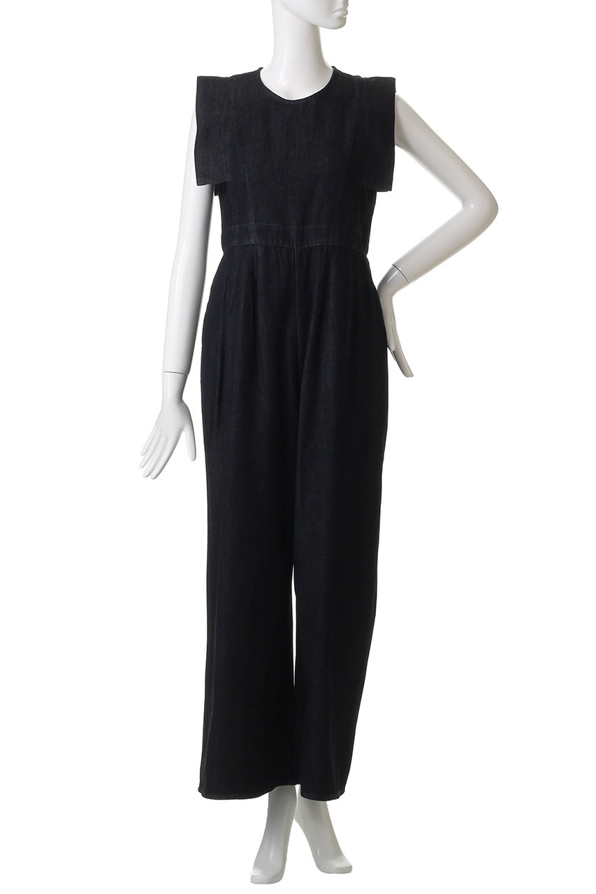 CLANE(クラネ)｜SQUARE SLEEVE DENIM ALL IN ONE/ワンピース