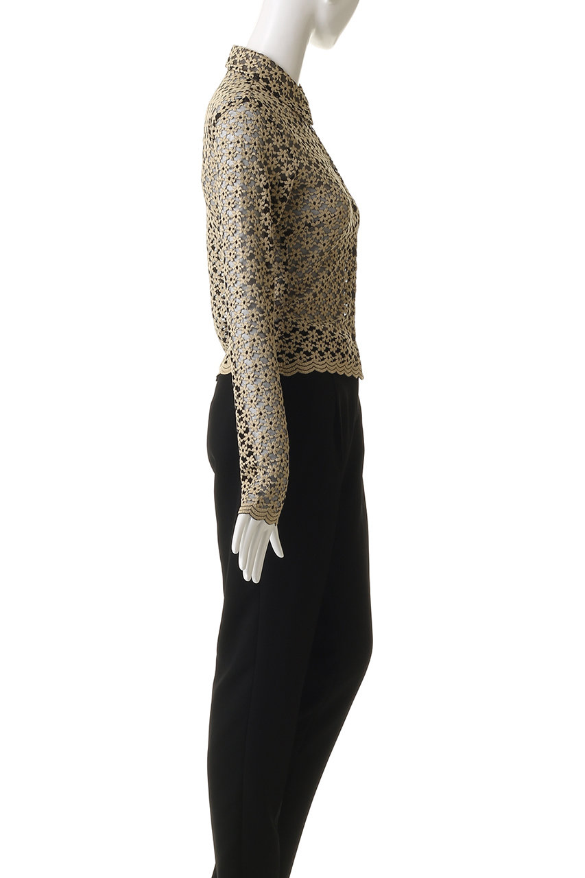 CLANE(クラネ)｜3D FLOWER LACE SHIRT/シャツ/MIX の通販｜ELLESHOP