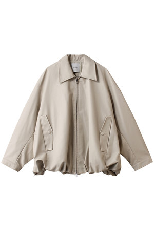クラネ/CLANEのFAKE LEATHER BALLOON JACKET/コート(110900/110902)