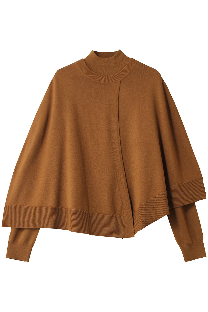 クラネ/CLANEのCAPE SET KNIT TOPS(CAMEL/19106-2202)
