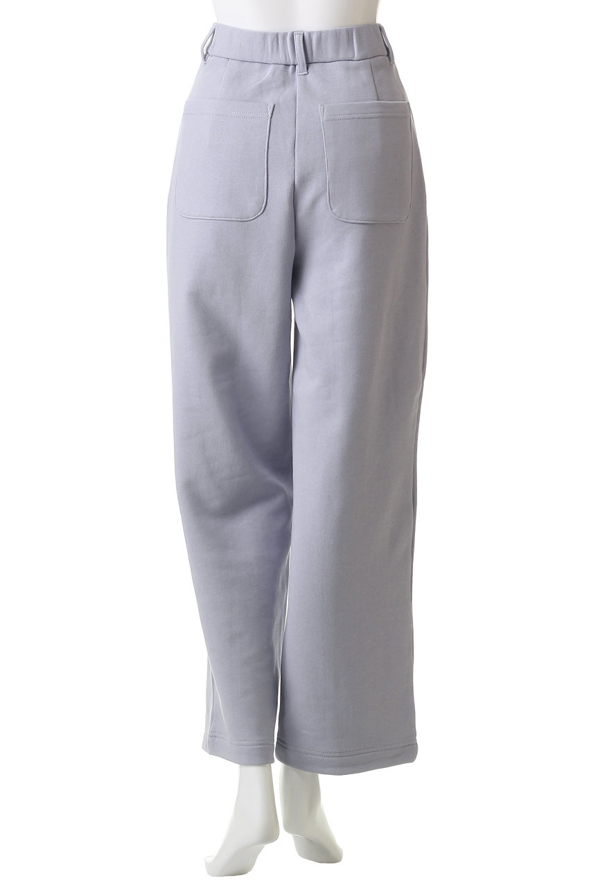CLANE(クラネ)｜TWO TUCK SWEAT PANTS/PURPLE の通販｜ELLESHOP・(エル
