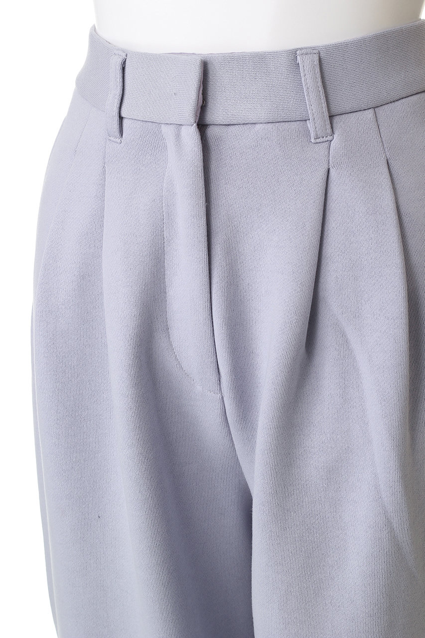 CLANE(クラネ)｜TWO TUCK SWEAT PANTS/PURPLE の通販｜ELLESHOP・(エル