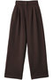 TWO TUCK SWEAT PANTS クラネ/CLANE BROWN