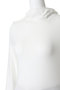 SOFT HOODED HIGH NECK TOPS Tシャツ/カットソー クラネ/CLANE