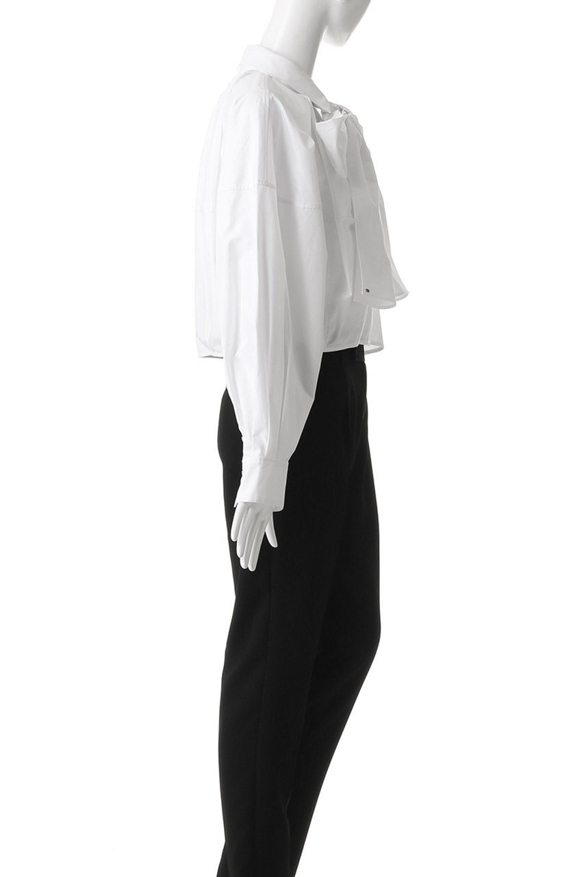 CLANE ブラウス 美品 ホワイト シャツ 美品 CLANE 2,6万円 バック 