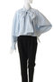 RIBBON TIED COMPACT SHIRTS シャツ/ブラウス クラネ/CLANE
