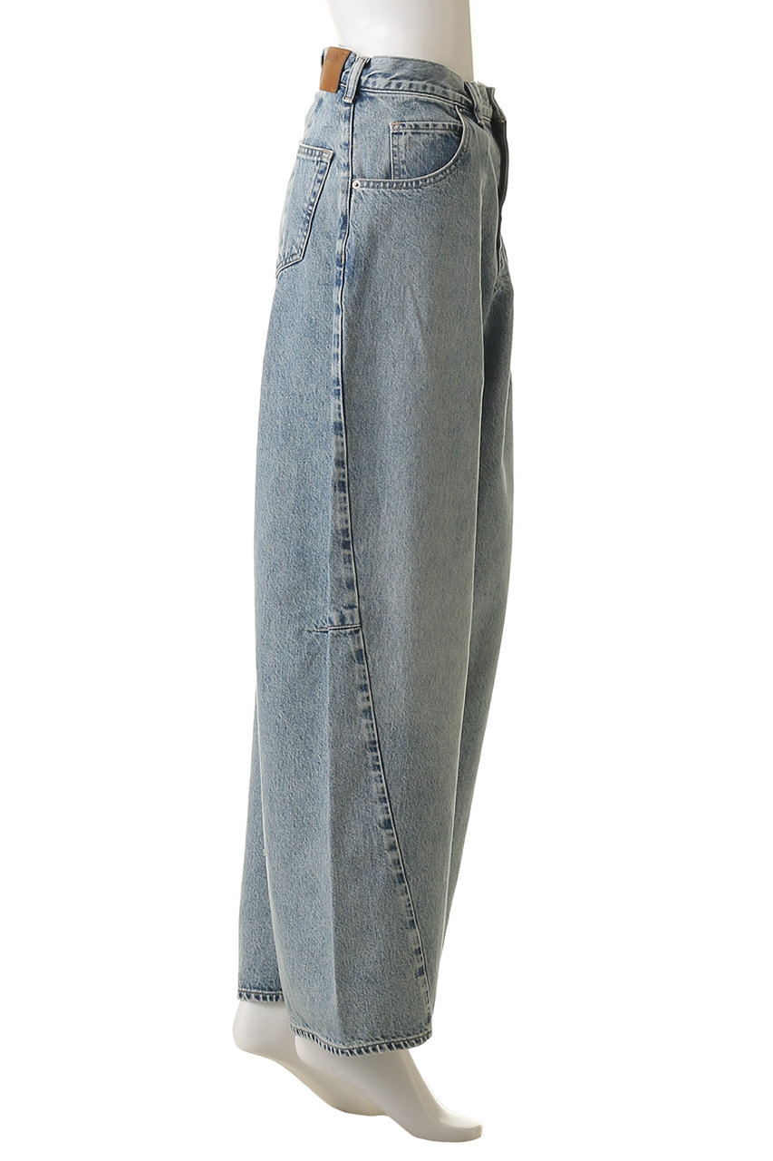 CLANE(クラネ)｜COCOON BULKY DENIM PANTS パンツ/BLUE の通販