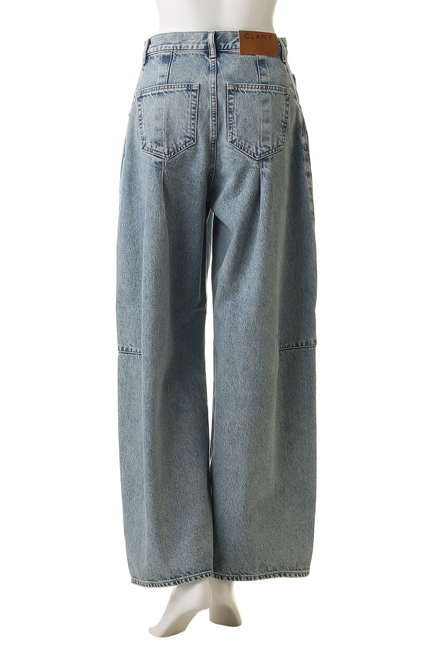 CLANE(クラネ)｜COCOON BULKY DENIM PANTS パンツ/BLUE の通販