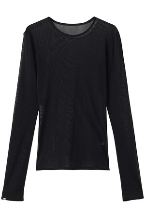 クラネ/CLANEのSHEER TULLE TOPS Tシャツ/カットソー(110100/110103)