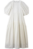 CLANE(クラネ)｜BUBBLE FRILL ONEPIECE ワンピース/WHITE の通販