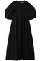 BUBBLE FRILL ONEPIECE ワンピース クラネ/CLANE BLACK