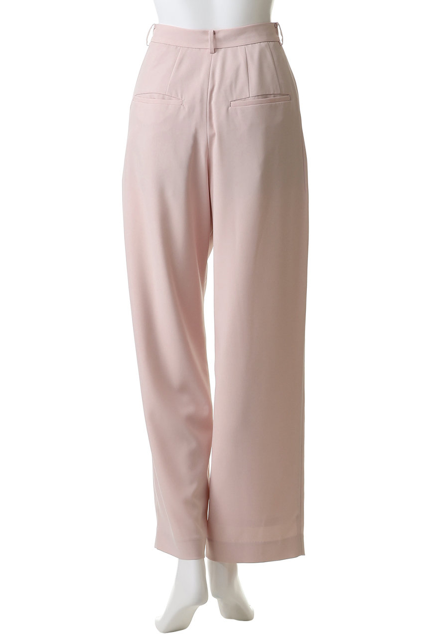 CLANE BASIC TUCK PANTS PINK 0サイズ CLANE(クラネ)｜BASIC TUCK PANTS パンツ/PINK の通販｜ELLESHOP