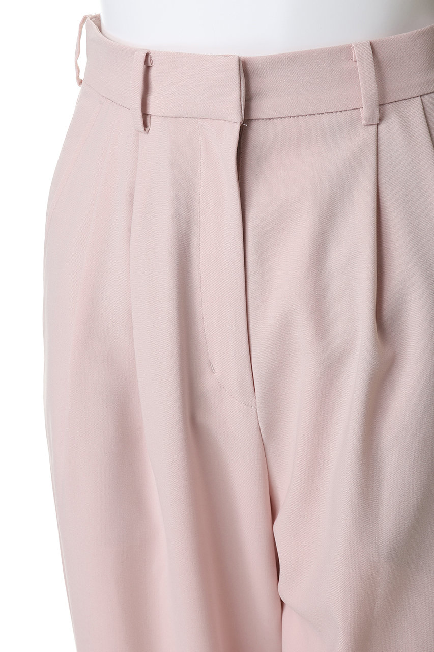 CLANE(クラネ)|BASIC TUCK PANTS パンツ/PINK の通販|ELLESHOP CLANE(クラネ)|BASIC TUCK PANTS パンツ/PINK の通販|ELLESHOP