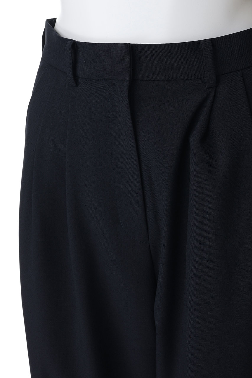 CLANE(クラネ)｜BASIC TUCK PANTS パンツ/NAVY の通販｜ELLESHOP
