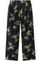 FLOWER TUCK PANTS パンツ クラネ/CLANE BLACK
