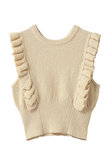 FRILL SLEEVE KNIT TOPS ニット/セーター