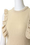 FRILL SLEEVE KNIT TOPS ニット/セーター クラネ/CLANE