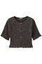 SHIRRING HALF SLEEVE BLOUSE クラネ/CLANE MIX