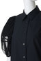 TULLE LAYERED SLEEVE SHIRTS クラネ/CLANE