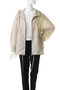 CRINKLED SHEER NYLON ZIP UP HOODIE クラネ/CLANE