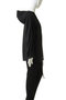 CRINKLED SHEER NYLON ZIP UP HOODIE クラネ/CLANE