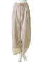 CRINKLED SHEER NYLON PANTS クラネ/CLANE