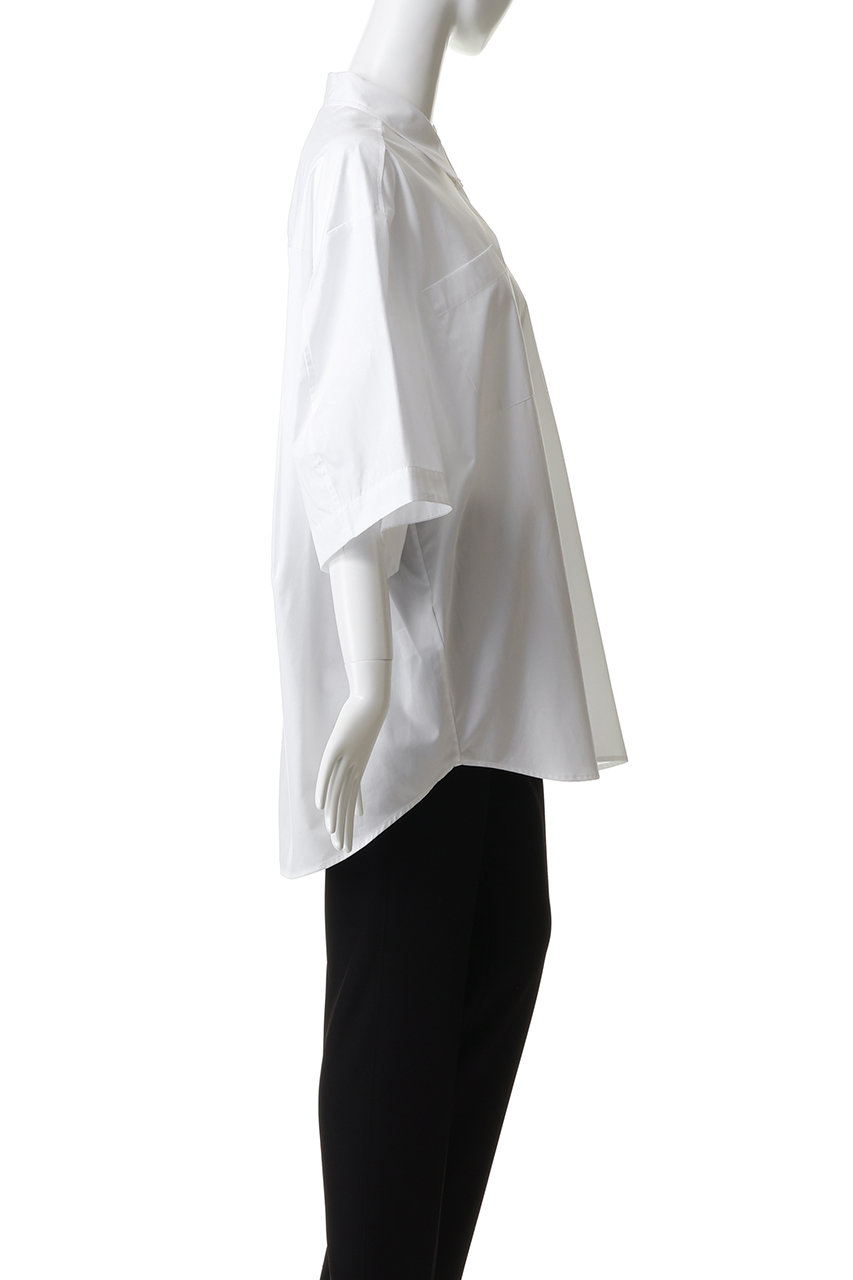 CLANE(クラネ)｜HALF SLEEVE HUGE SHIRTS/WHITE の通販｜ELLESHOP