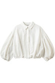 CLANE(クラネ)｜DAD SHORT BALLOON BLOUSON/IVORY の通販｜ELLESHOP