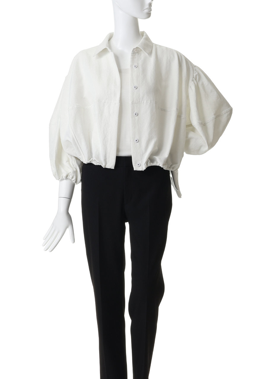 【新品・タグ付】CLANE DAD SHORT BALLOON BLOUSON CLANE(クラネ)｜DAD SHORT BALLOON BLOUSON/IVORY の通販｜ELLESHOP