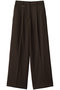 2WAY TUCK STRAIGHT PANTS クラネ/CLANE BROWN