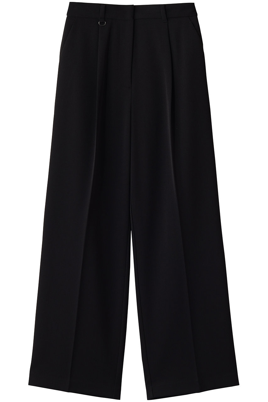 クラネ/CLANEの2WAY TUCK STRAIGHT PANTS(BLACK/11110-7033)